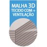 Colchão Solteiro Castor Black e White Air Double Face D45 88x188x27 - 5