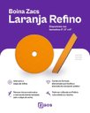 Ver imagem 2 de Boina de Refino Laranja 3" Zacs para Polimento Automotivo Roto Orbital e Rotativa