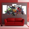 Quadro Decorativo Super Heróis Hulk Homem De Ferro Thor - 1