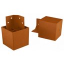 Ver imagem 2 de Kit 8 Pés para Guarda Roupa Cinamomo Cantoneira 70 Mm