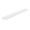 Ver imagem 1 de Prateleira para cremalheira em MDF modelo simples 90x12 cm Comac - Branco