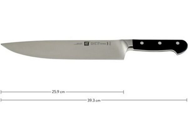 Faca do chefe Zwilling PRO 10 Polegadas + Protetor de Lamina ...