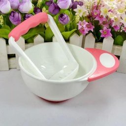 Kit Amassador para Papinha Bebê Rosa (0m+) Buba - 5