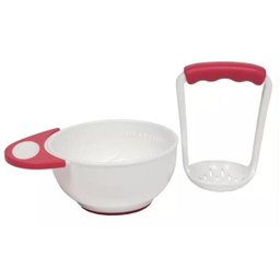 Kit Amassador para Papinha Bebê Rosa (0m+) Buba - 3