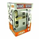 Ver imagem 3 de Kit Segurança Fechadura+travas Chave Tetra Stam 1800/21 Oxidado