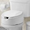 Assento sanitário oval elevado 13,5cm com tampa - deficiente - 2