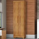Ver imagem 2 de Armario para Lavanderia Multiuso 2 Portas 188x55 cm Isabela Cedro Rudk