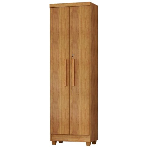 Armario para Lavanderia Multiuso 2 Portas 188x55 cm Isabela Cedro Rudk