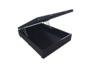 Ver imagem 4 de Cama Box Baú Casal 138 Tecido Sintético Preto com Colchão Lisboa Espuma D28 Preto