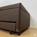 Ver imagem 4 de Cama Box Baú Solteiro com Auxiliar (Bicama) + Colchão Solteiro Espuma D20 12cm | Kit Completo com Ca