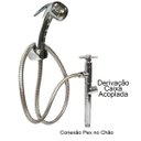 Ver imagem 3 de Registro Ducha Higiênica com Derivação Ponto Pex no Chão Cromado - 2300395k120