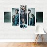 Quadro Filmes e Séries The 100 Clarke, Octavia, Finn, Jasper - 1