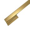 Puxador Alça Dupla para Porta Minimalist - 1000mm - Dourado Matte - Zen Design - 1