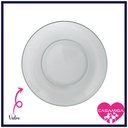 Ver imagem 2 de Conjunto 6 Pratos Fundo Vidro Transparente Gema