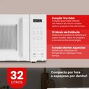 Ver imagem 3 de Forno Micro-Ondas Agratto 32 Litros 220V 1400W AMIC02BN-02