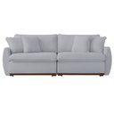 Ver imagem 6 de Sofá Cama 230 Cm Braço 15 Cm Retrátil e Reclinável Inova Meu Sofá Online