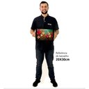 Ver imagem 2 de Quadro Decorativo Floral Luxo Harmonia das Flores em Moldura Caixa TaColado Moldura Caixa 3cm Preta