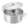 Forma Banho-maria Aluminio Profissional 30cm 3l Nacional - 4