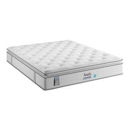 Colchão Sealy Queen Size Comfort Gel Hipersoft - 1