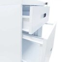 Ver imagem 3 de Arquivo Gaveteiro Volante 1 Gaveta 1 Pasta Branco - Ultra Móveis