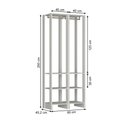 Ver imagem 4 de Estante Closet Yes 80cm com 2 Cabideiros - Branco