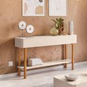 Ver imagem 4 de Home Suspenso Astor Cinamomo Off White com Mesa de Centro Liz e Aparador Fiero Off White - Hb Mó