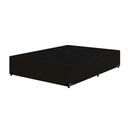 Ver imagem 4 de Cama Base Box Casal Super Confort Suede Preto + Colchão Casal Super Confort D33 24x138x188