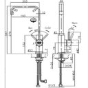 Ver imagem 2 de Misturador Monocomando Para Cozinha Franke Flatron Cromada