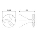 Ver imagem 2 de Acabamento para Registro Docol Primor 675306 Docolbase 1-2", 3-4" e 1" Cromado