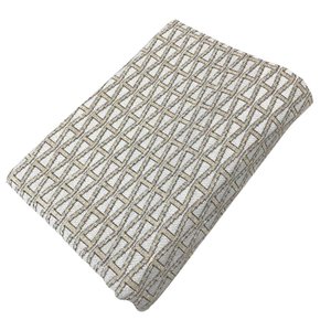 Xale Manta de Sofá Jacquard 1,40m x 1,60m Estampado Lyon