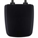 Ver imagem 1 de Assento Sanitário Mdf Soft Close Boss Matte Black (preto Fosco) para Vaso Incepa com Ferragem Preta