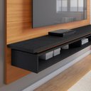 Ver imagem 3 de Painel para TV NT 1310 Freijó com Preto - Notável