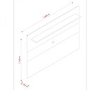 Ver imagem 2 de Painel Tv 60 Polegadas Lorenzo 160 Cm Naturale Off White