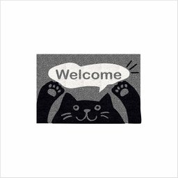 TAPETE CAPACHO GATO WELCOME. - 2