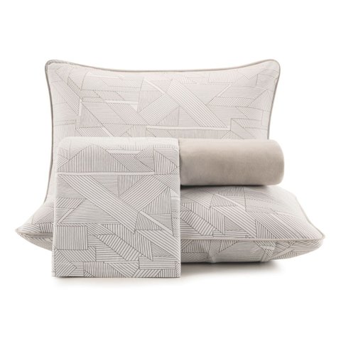 Jogo de Cama Queen 4 Peças Altenburg Malha Fio Penteado Entrelaço