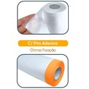 Ver imagem 2 de Filme Eletrostático para Mascaramento C-fita Crep 1,10x20m