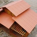 Ver imagem 4 de Kit com 5 Telhas Plan Pvc 3,30x0,88 6 Ondas com 5 Kit Fixação e Vedação afort 