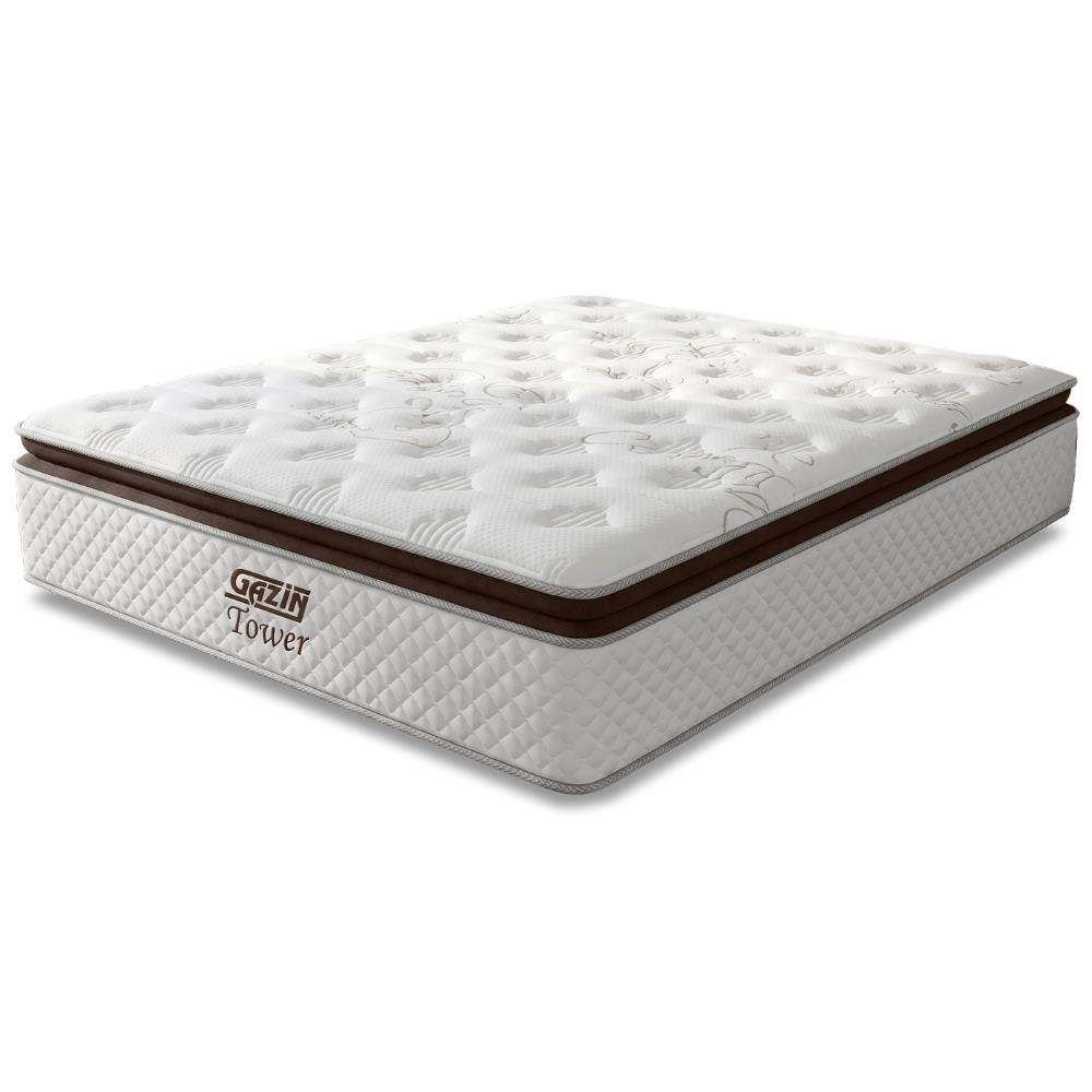 Colchão Queen Kappesberg Misto D33 158x198x32cm Carmine Bege