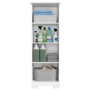 Ver imagem 4 de Armario para Lavanderia Multiuso 2 Portas 126x51 cm Mini Branco Rudk