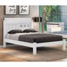 Cama Casal F80 Letícia 1,38 - Branco - 2