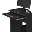 Ver imagem 6 de Mesa de Computador Prática 1 Gaveta - Ej Móveis:preto