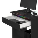 Ver mais imagens de Mesa de Computador Prática 1 Gaveta - Ej Móveis:preto