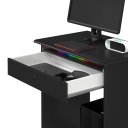 Ver mais imagens de Mesa de Computador Prática 1 Gaveta - Ej Móveis:preto