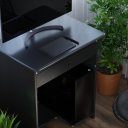 Ver imagem 2 de Mesa de Computador Prática 1 Gaveta - Ej Móveis:preto
