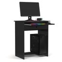 Ver imagem 5 de Mesa de Computador Prática 1 Gaveta - Ej Móveis:preto