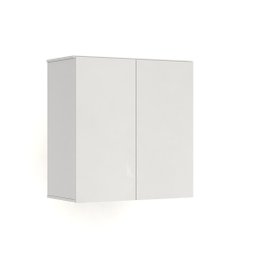 Armário 2 Portas P/ Cozinha Multiuso Suspenso - Branco - 3