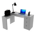 Ver imagem 5 de Mesa para Escritório Home Office ME4101 MDP Branco - Gran Belo