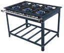 Ver imagem 1 de Fogão Industrial 6 Bocas Duplas 30X30 Baixa P. P7 JL COLOMBO