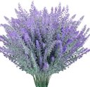 Ver imagem 1 de Kit 10 Galhos Buque Folhagem Planta Lavanda Artificial