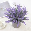 Ver imagem 5 de Kit 10 Galhos Buque Folhagem Planta Lavanda Artificial